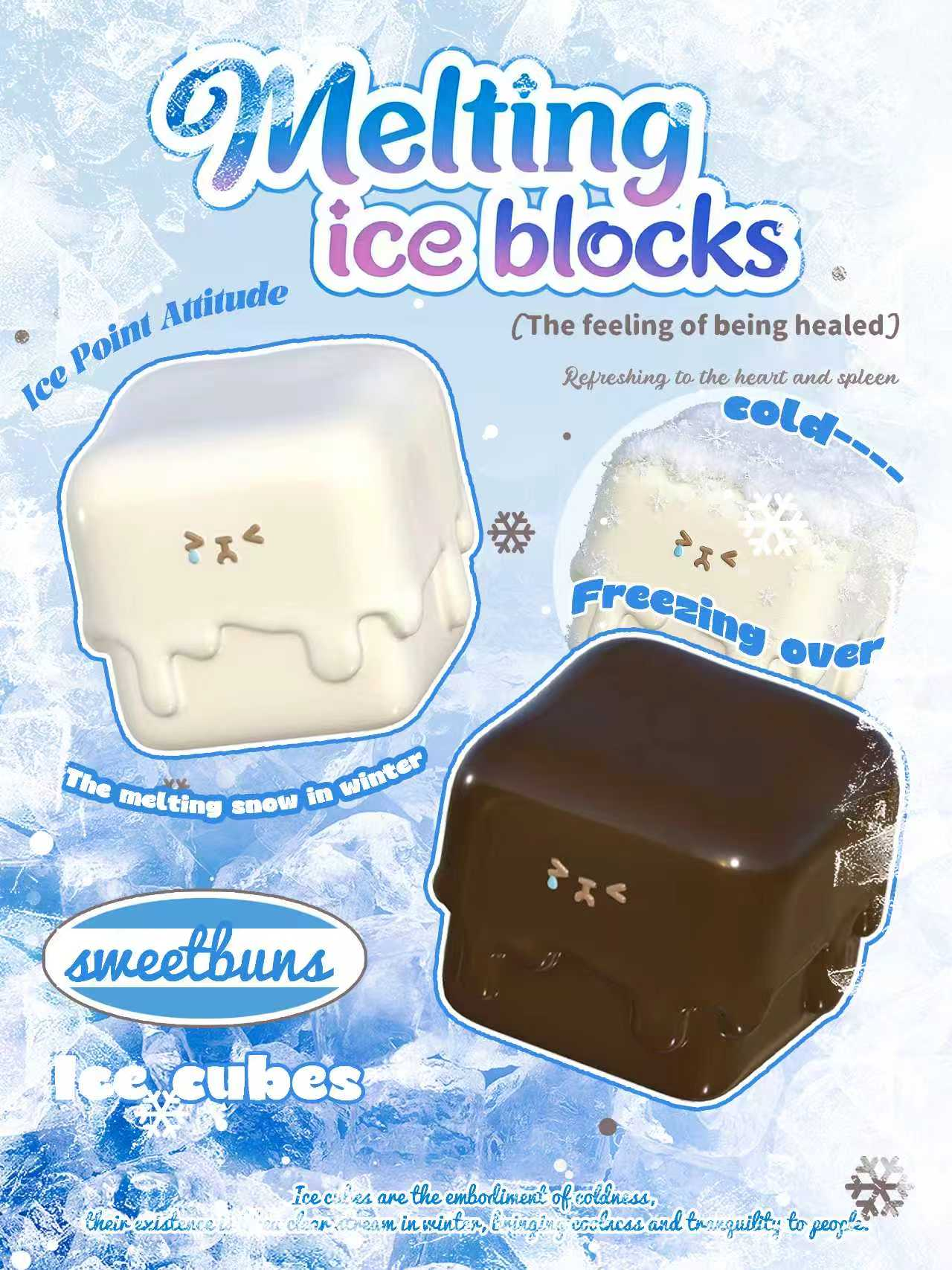 Slow Rising Squishy - Melting Ice Blends Mellow Lab x Sweetbuns Stress Relief Toy