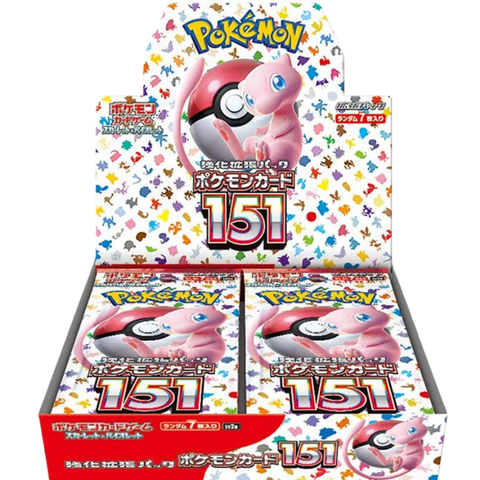 151 Booster Box Japanese [Trading Cards Opened On Live @Anitcg] Card Games