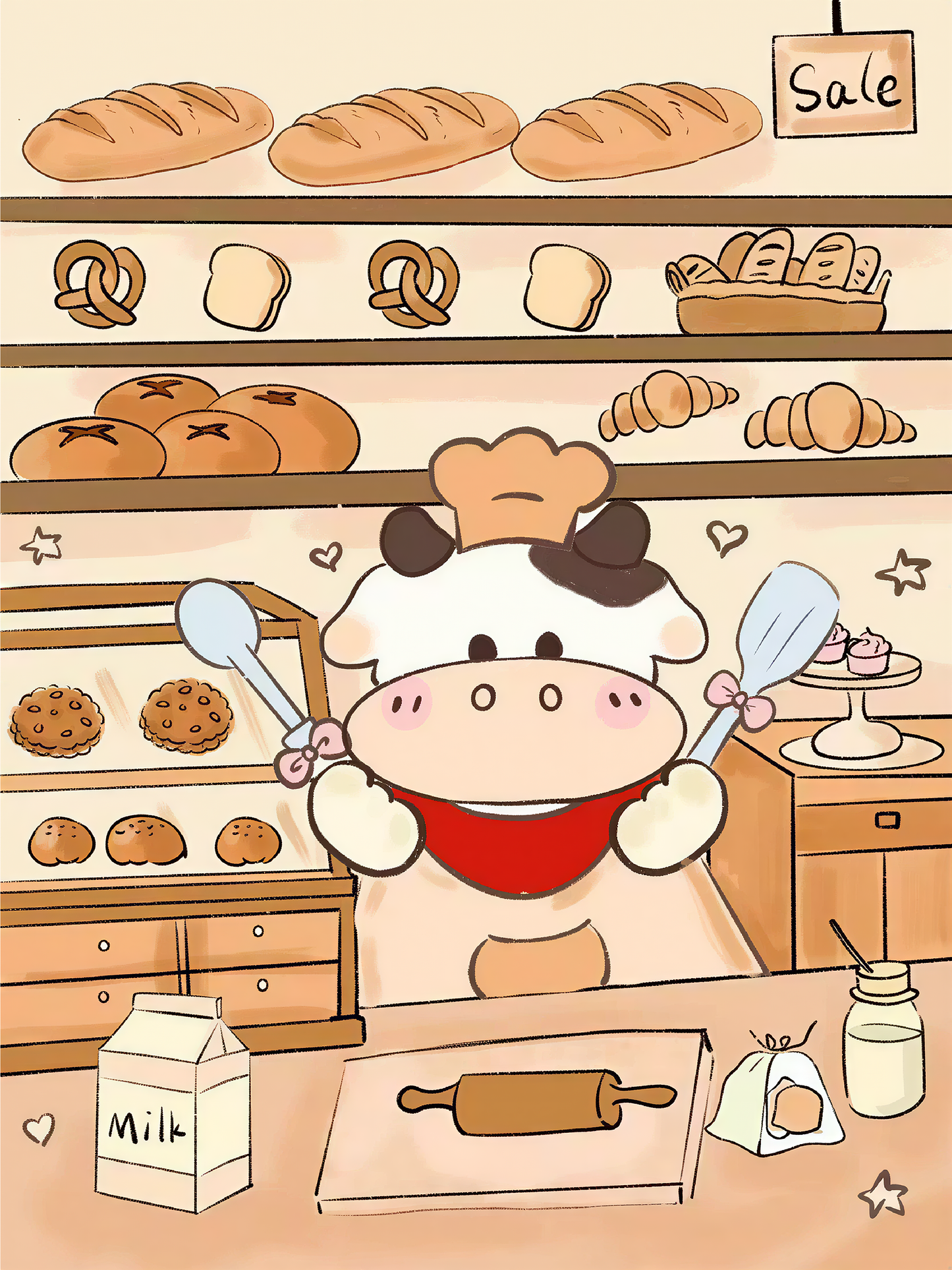 Slow Rising Squishy ✦ Bakery Series Dessert-inspired ✦ Mellow Lab x Sweetbuns Stress Relief Toy