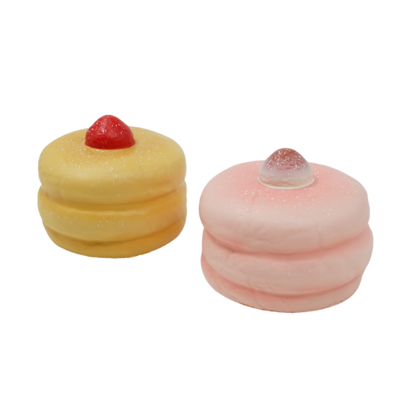 Slow Rising Squishy - Fluffy Soufflé 【Sweet Bakery Scent】67g Mellow Lab x Sweetbuns Stress Relief Toy