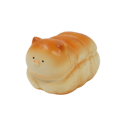 Slow Rising Squishy - Chubby Kitty Bread【Sweet Bakery Scent】85g Mellow Lab x Sweetbuns Stress Relief Toy