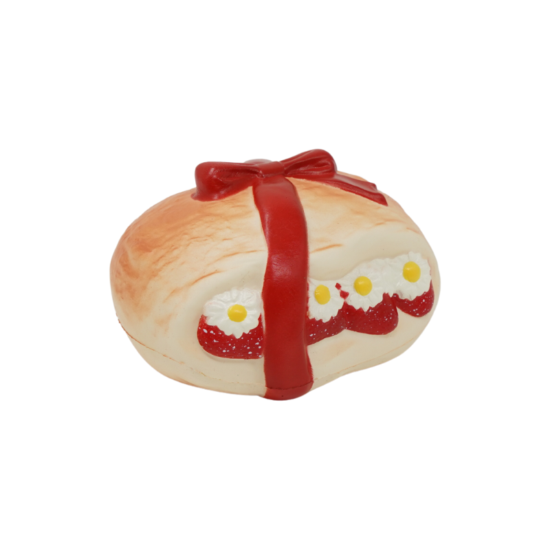 Slow Rising Squishy - French Berry Bread【Sweet Bakery Scent】85g Mellow Lab x Sweetbuns Stress Relief Toy