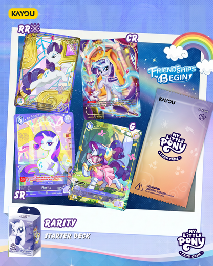 KAYOU My Little Pony Trading Card Game - Friendships Begin - Starter Set