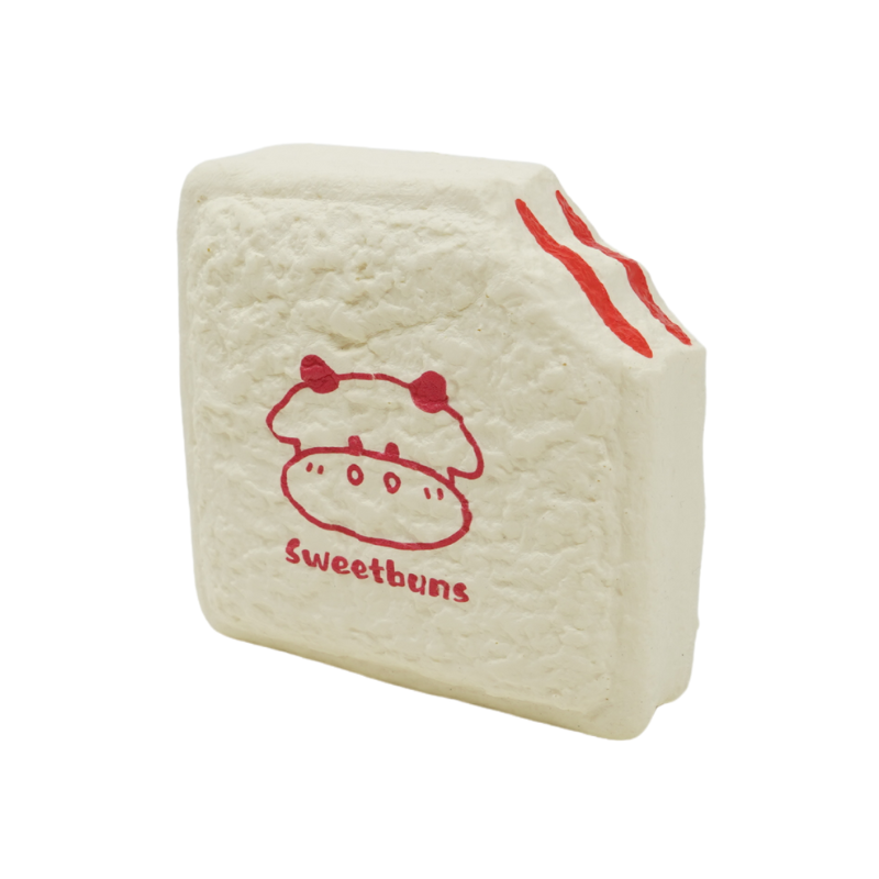 Slow Rising Squishy - Pocket Toast【Sweet Bakery Scent】90g Mellow Lab x Sweetbuns Stress Relief Toy