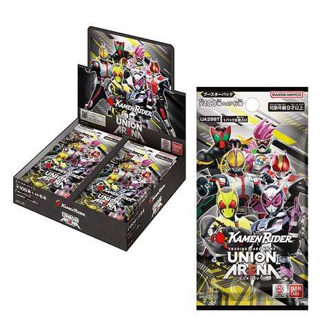 Union Arena Japanese [UA29BT] Kamen Rider Booster Box CARDS LIVE OPENING