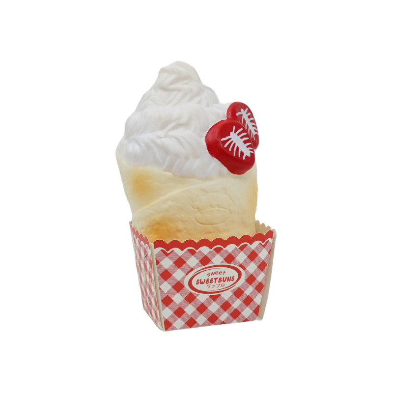 Slow Rising Squishy - Sweet Crêpe【Sweet Bakery Scent】76g Mellow Lab x Sweetbuns Stress Relief Toy