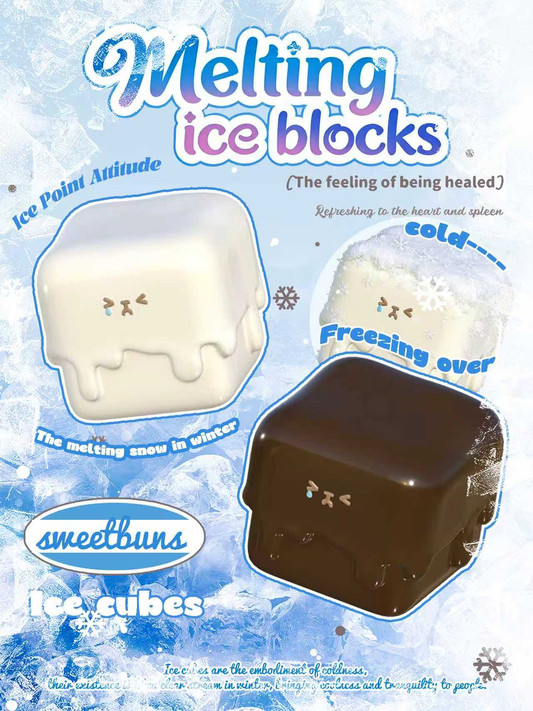 Slow Rising Squishy - Melting Ice Blends Mellow Lab x Sweetbuns Stress Relief Toy
