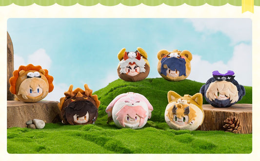 GENSHIN IMPACT Teyvat Zoo Themed Plush Keychain