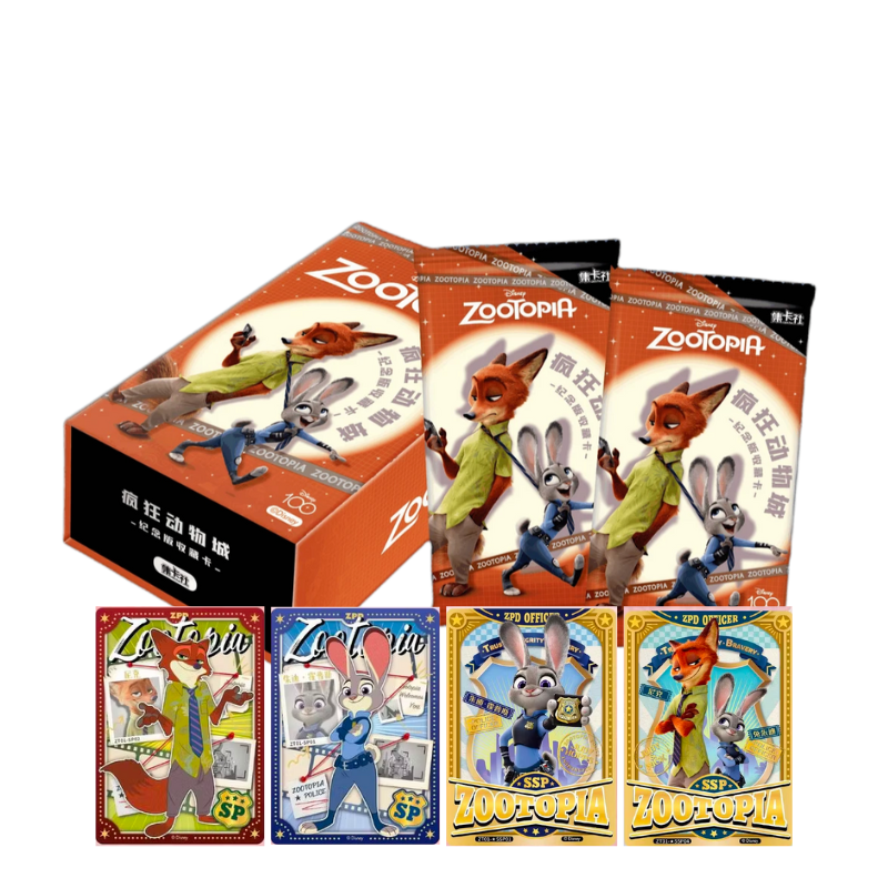 Card.Fun Disney Zootopia Hobby Box, Blind Box, Trading Cards